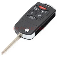 Thumbnail for Modified Flip Remote Key Shell 6 Button for Chrysler