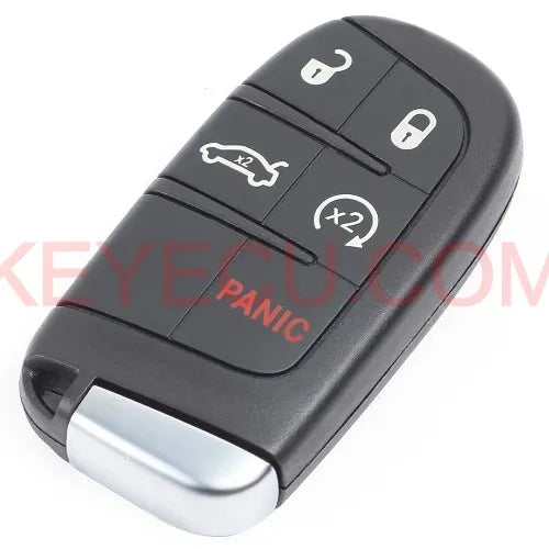 Replacement Smart Remote Key Shell Fob 5 Button for Fiat 500L, Jeep Renegade - M3N-40821302