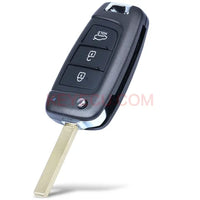 Thumbnail for 3 Button/4 Button Remote Key Shell Case Fob for Hyundai Accent Elantra Kona Santa Fe Tucson Veloster 2018 2019 2020 2021 2022