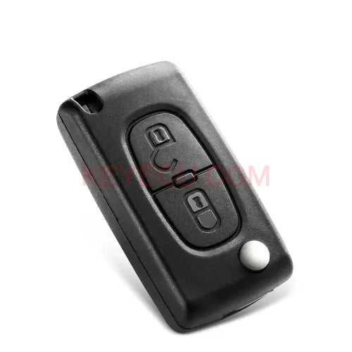 OEM Remote Key CE0536 0536 Flip Key 2 Button ASK / FSK 433MHz ID46 for Peugeot 207 307 407 408 308 ,for Citroen C2 C3 C4 C6 C8 HU83/VA2