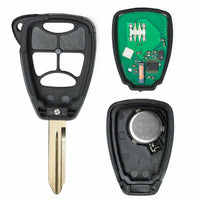 Thumbnail for For Chrysler 300 Pacifica Dodge Magnum OHT 3+1 Button 433MHz ID46 Remote Car Key Fob