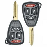 Thumbnail for For Chrysler Aspen 2007 -2009 315MHz ID46 KOBDT04A 4 Button Remote Car Key Fob - 2PCS