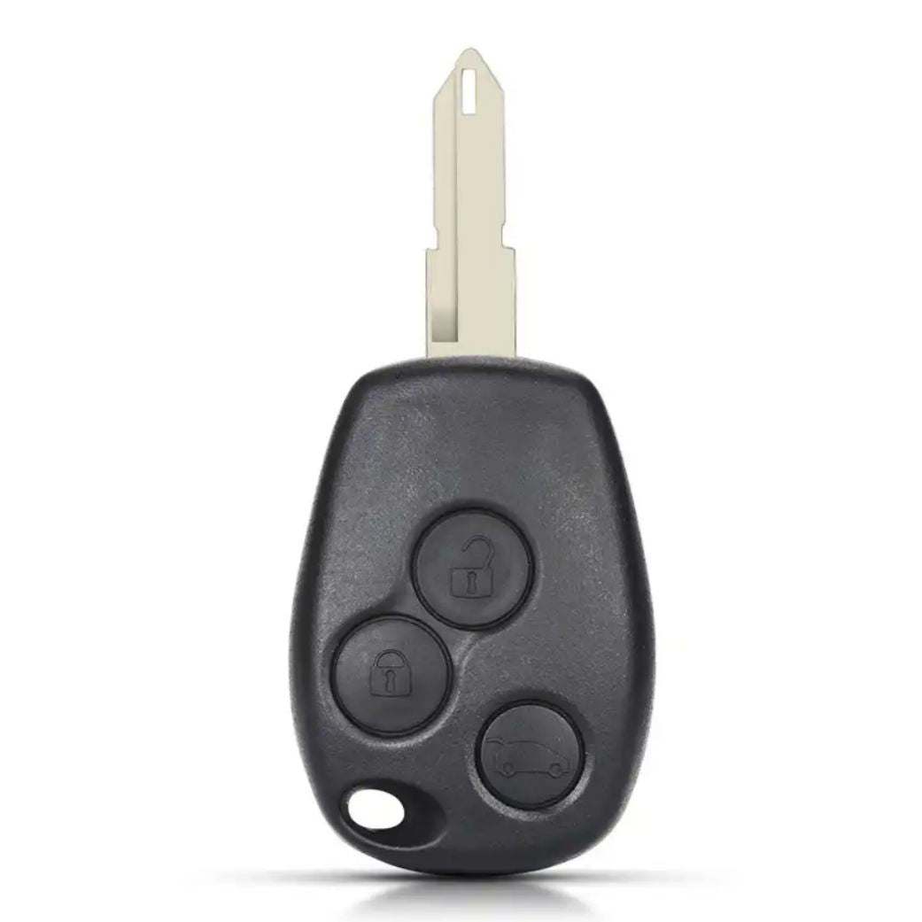 For Renault Trafic Clio Vauxhall Vivaro Movano 433MHz 3 Button Car Key Fob