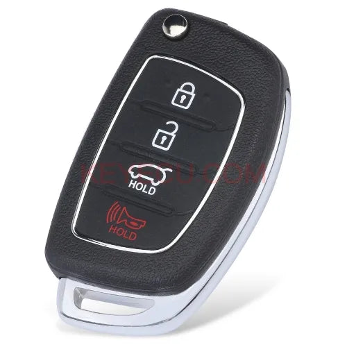 Replacement 4B Remote Key Shell Case for Hyundai IX35 2011-2013 Tucson 2011-2014