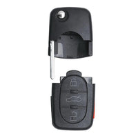 Thumbnail for For Audi A4 A6 A8 Allroad Quattro 315MHz ID48 4D0837231P 4 Button Remote Car Key Fob