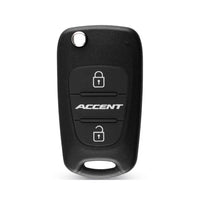 Thumbnail for For Hyundai Accent 3 Button Car Key Fob Shell Case