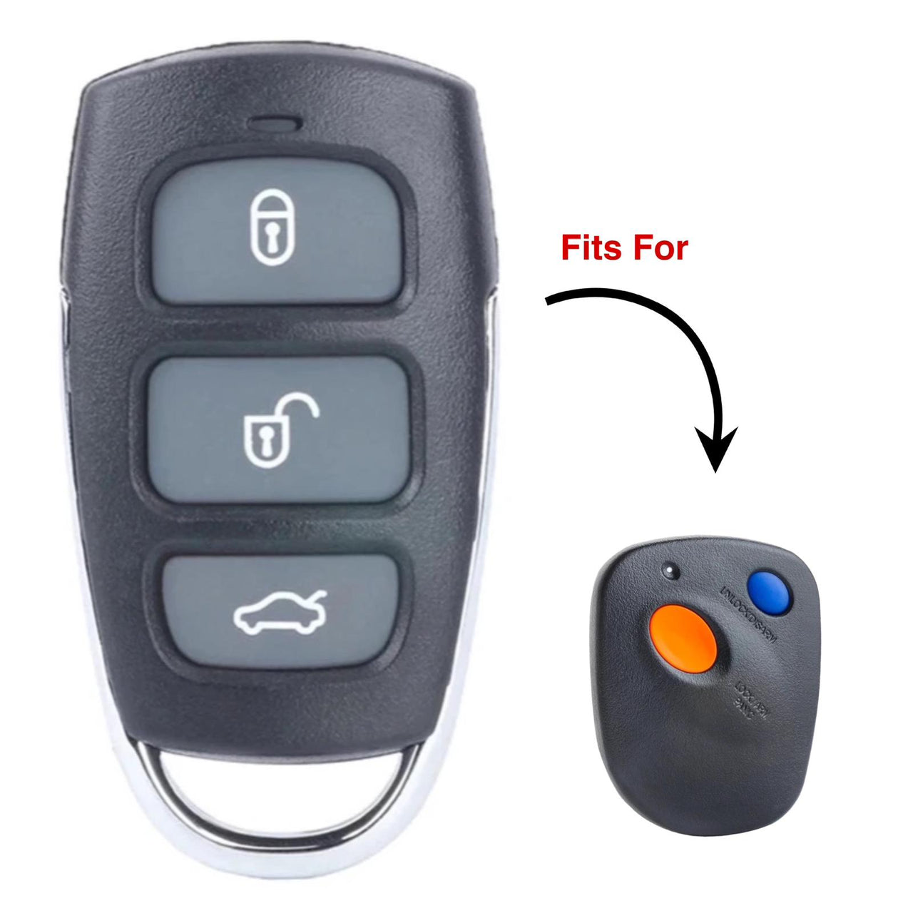 For Subaru Baja Forester Impreza Legacy Outback 433MHz A269ZUA111 3+1 Button Upgraded Remote Car Key Fob