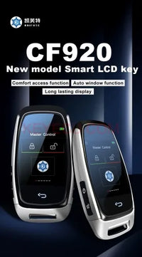 Thumbnail for CF920 Modified Universal Smart LCD Key Comfortable Entry Auto Lock Keyless Go For Audi/Ford/Mazda/Toyota/Porsche Korean/English