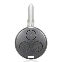 Thumbnail for For Smart Roadster Fortwo City Forfour 3 Button Remote Car Key Fob Case