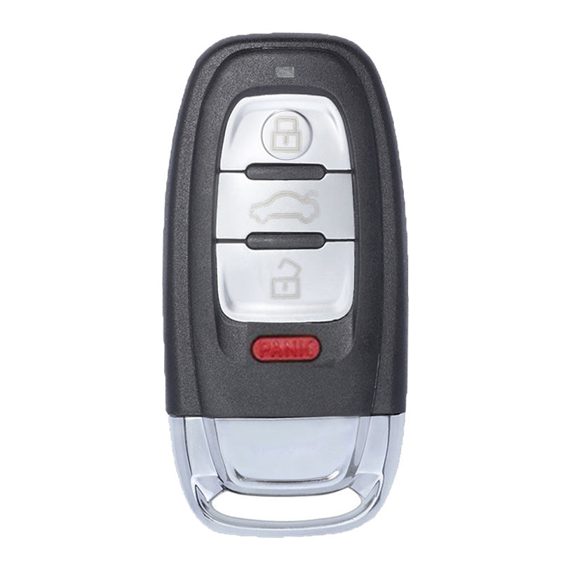 For Audi A3 A4 A5 A6 Q5 Q8 S4 3+1 Button Smart Remote Car Key Fob Shell Case