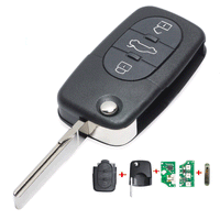 Thumbnail for For Audi A6 TT 1998 - 2006 433.92MHz 4D0837231K 3 Buttons Car Key Fob