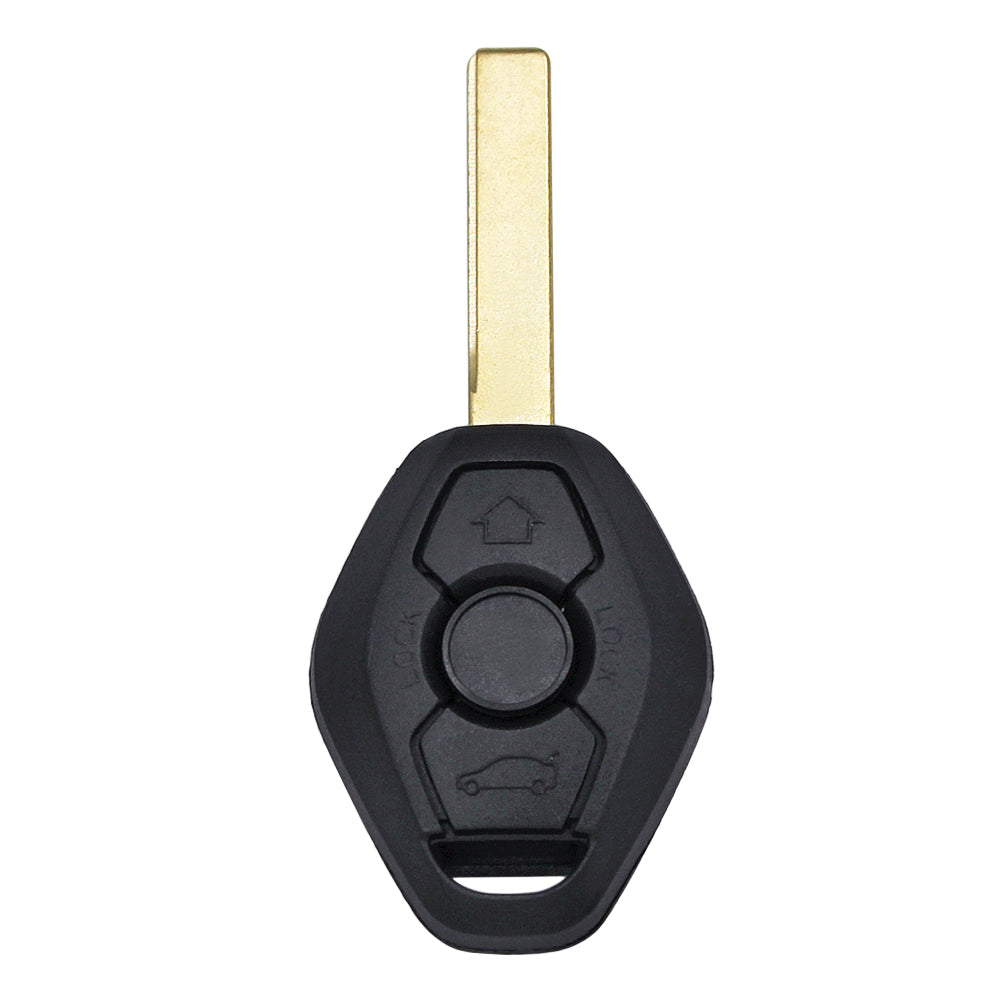 For BMW E60 5 E63 6 Series 868MHz PCF7961A ID46 KR55WK47993 3 Button Remote Car Key Fob