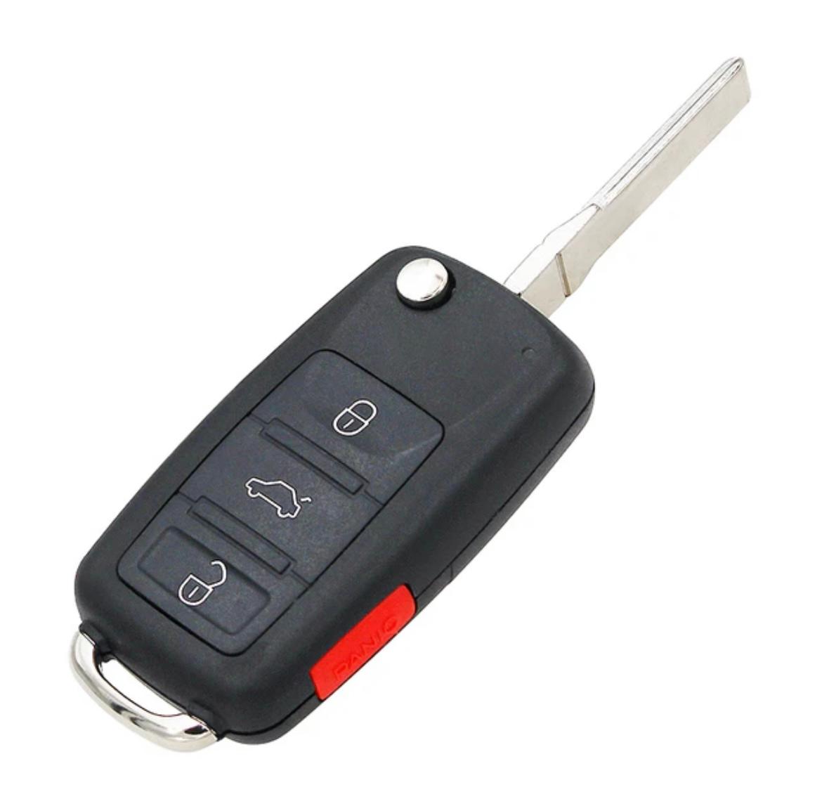 For Audi A8 For Volkswagen Touareg Phaeton 433MHz ID46 KR55WK45022 Car Key Fob