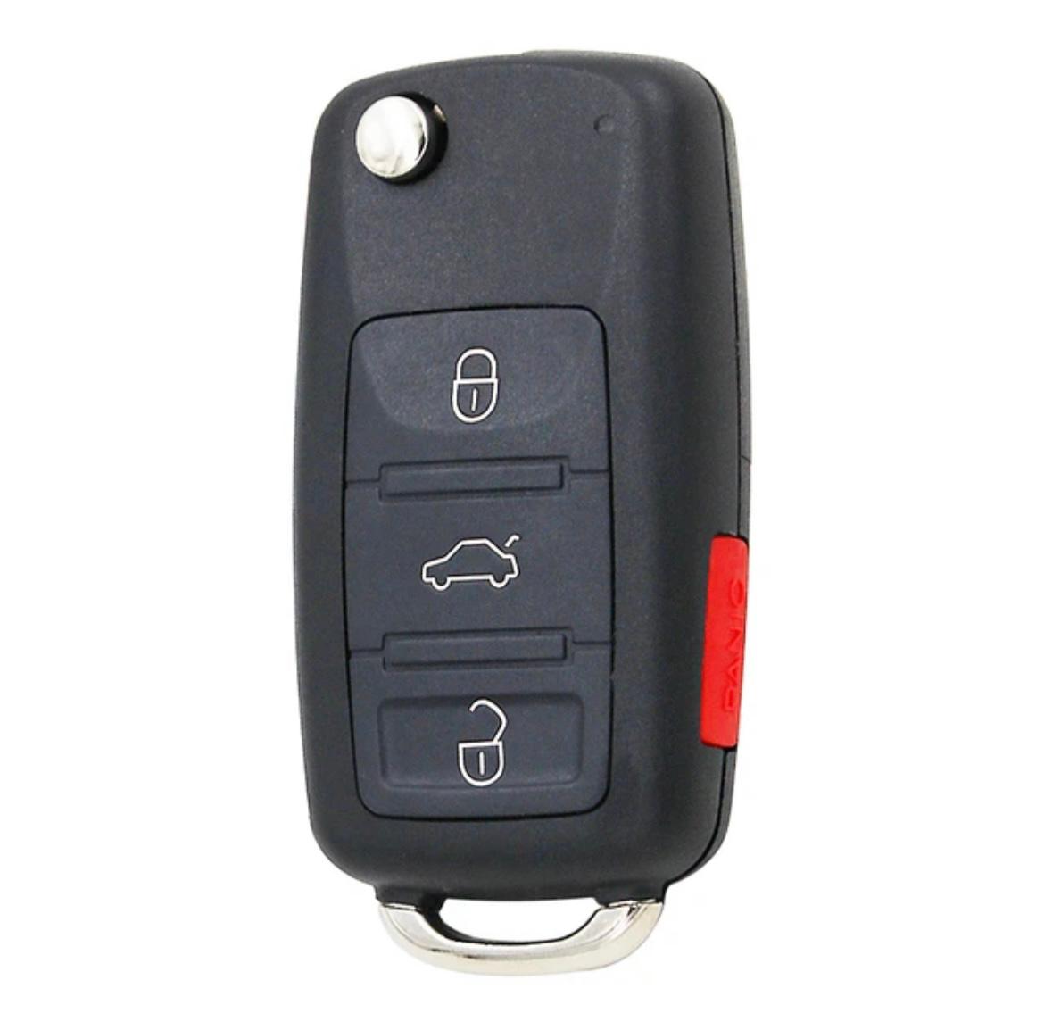 For Audi A8 For Volkswagen Touareg Phaeton 433MHz ID46 KR55WK45022 Car Key Fob