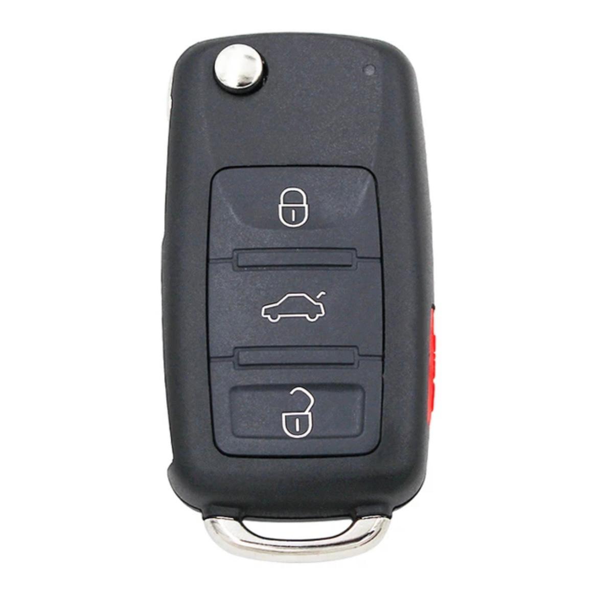 For Audi A8 For Volkswagen Touareg Phaeton 433MHz ID46 KR55WK45022 Car Key Fob