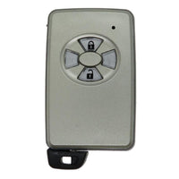 Thumbnail for Toyota Corolla Land Cruiser Prado 2 Button Grey Smart Car Key Fob Case