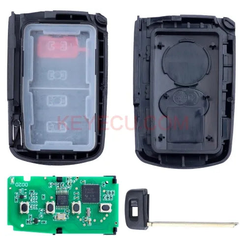 Board ID: 281451-0020 G Smart Remote Key 2+1 Button Fob 314.3MHz for Toyota RAV4 Prius 2015-2019 FCCID: HYQ14FBA