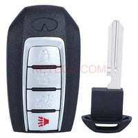 Thumbnail for S180144709 Smart Remote Key 4 Button 433.92MHz 4A Fob for Infiniti QX60 2019 2020 FCCID: KR5TXN7