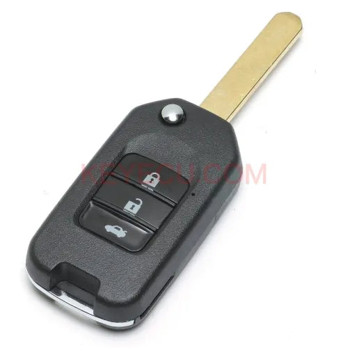 Folding Remote Key Shell 3 Button for Honda