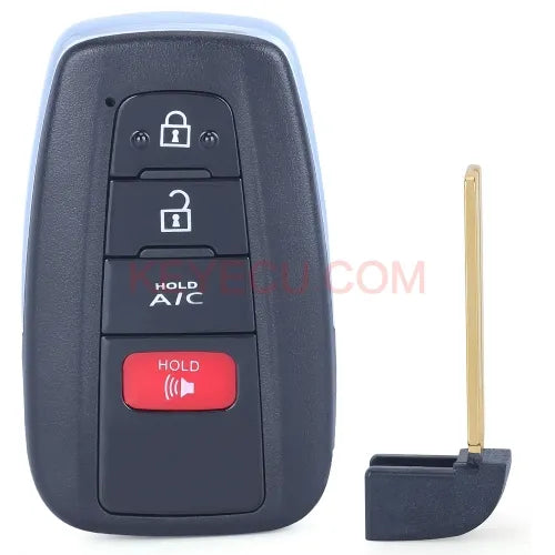 Board ID: 231451-0410, 0410 , HYQ14FBE Smart Remote Key FOB 314.3MHZ 8A Chip for Toyota Prius Prime 2017 - 2021