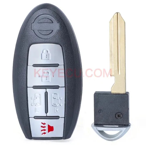 CWTWB1U818 315MHz 5 Button for Nissan Quest 2011 2012 2013 2014 2015 2016 2017 Remote Key Fob