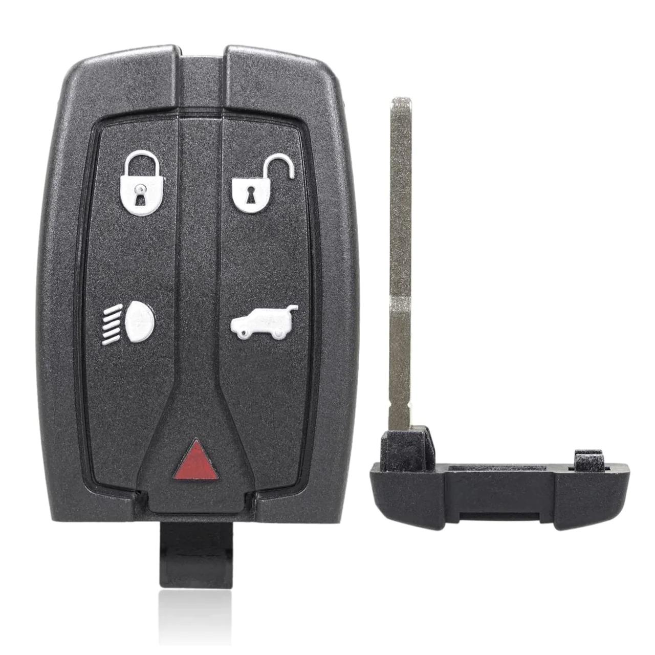 For Land Rover LR2 2008-2012 NT8-TX9 5 Button Smart Remote Car Key Shell Case Fob