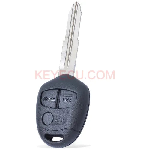 Top Remote Key Shell 3 Button for Mitsubishi Lancer EX Left Blade