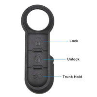 Thumbnail for For Fiat 500 Remote Button Rubber Pad