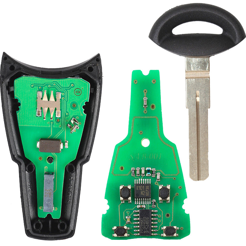 Fits SAAB 9-3 9-5 2003-2009 FCC:LTQSAAM433TX 433Mhz PCF7946AT Car Key Fob