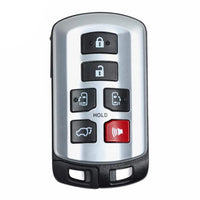 Thumbnail for For Toyota Sienna 2011-2019 6 Button Remote Car Key Fob Shell Case