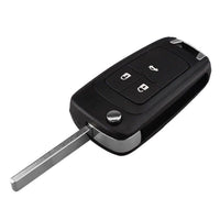 Thumbnail for For Chevrolet Opel Vauxhall Insignia Astra 3 Button Remote Flip Key Fob Case Shell