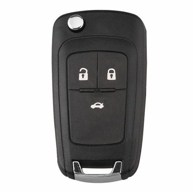 For Chevrolet Opel Vauxhall Insignia Astra 3 Button Remote Flip Key Fob Case Shell