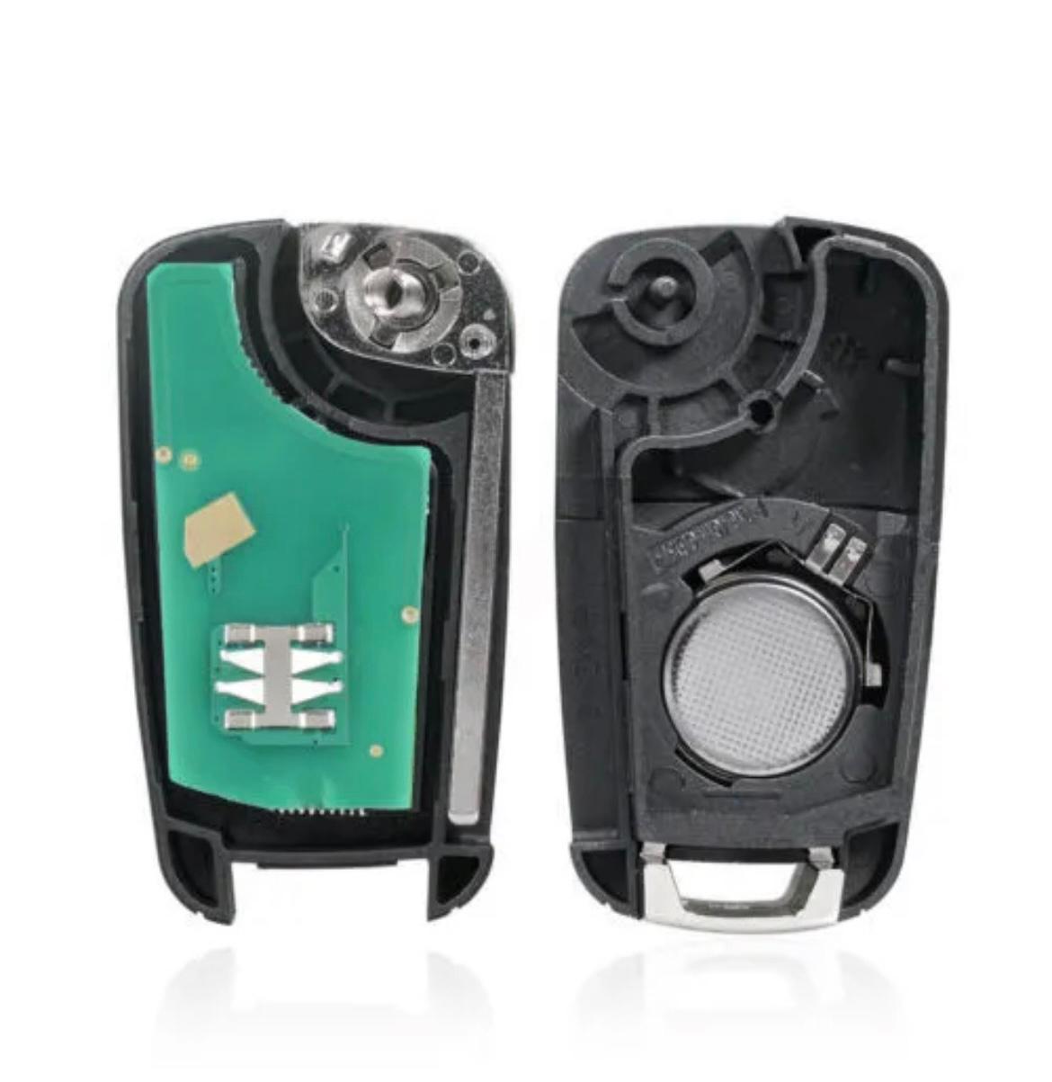 For Opel Vauxhall Corsa D G4-AM433TX 433MHz ASK PCF7941A HITAG2 ID46 2 Button Remote Car Key Fob