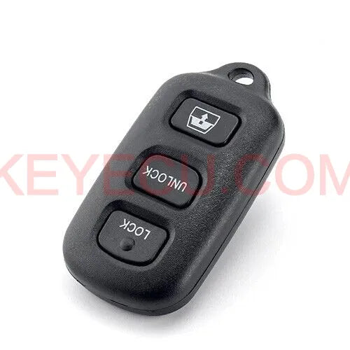 ELVATDD / ELVAT1B Modified Remote Key Fob 3+1 Button for Toyota Sequoia Tundra Tacoma