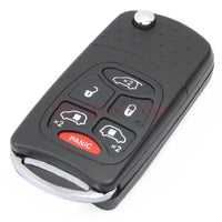 Thumbnail for Modified Flip Remote Key Shell 6 Button for Chrysler