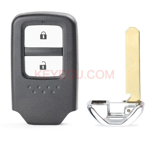 Smart Remote Key Shell 2 Button for Honda Accord CRV Fit