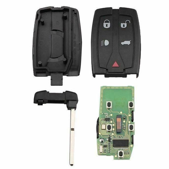 For Land Rover Freelander 2 433MHz 5 Button Remote Key Repair Entry Keyless Fob