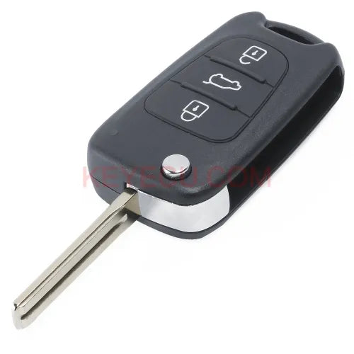 Folding Remote Key Shell 3 Button for Hyundai I30 IX35