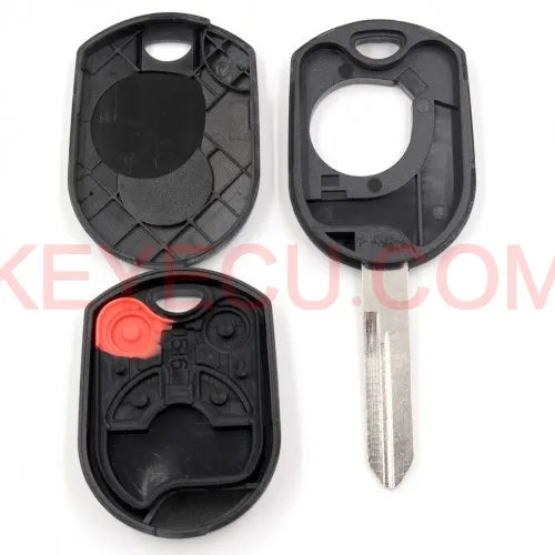 Remote Key Case Fob 4 Button for Mustang Escape Edge Expedition