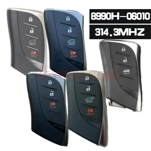 FCCID: HYQ14FBF , PN: 8990H-06010 Smart Remtoe Key 314.3MHz Fob for 2018 2019 2020 2021 LEXUS LS