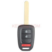 Thumbnail for Remote Car Key Shell Case Fob 2+1 Button for Honda Crosstour CR-V Fit HR-V