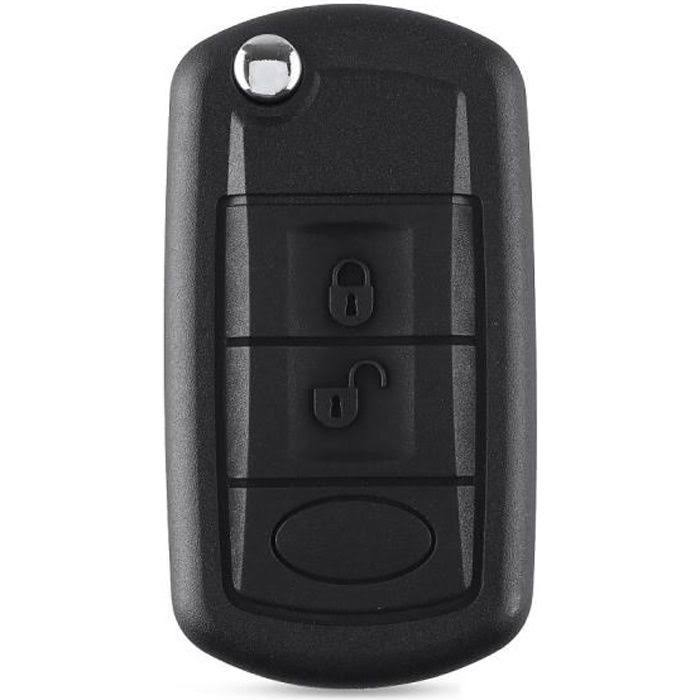 For Land Rover Range Rover Sport LR3 3 Button Flip Remote Key Shell Case Fob