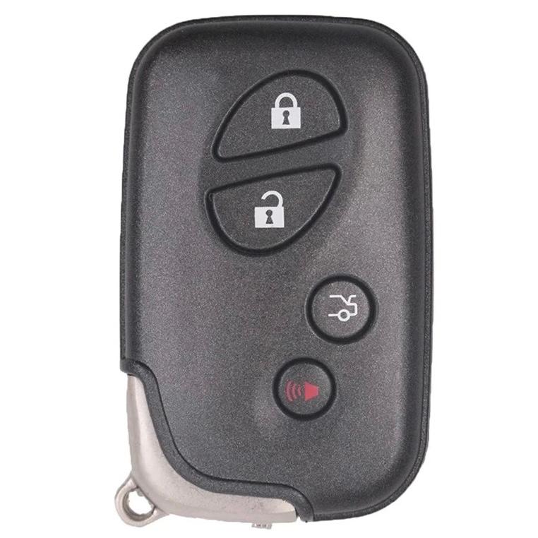 For Lexus IS250 RX350 GS430 GS350 2007-2014 4 Button Remote Car Key Fob Shell Case