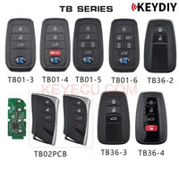 Thumbnail for KEYDIY Smart KD Universal Remote Key 8A TB01 TB02 TB36 Fob for Toyota Camry Lexus Board ID: 0020, F43, 0010, 2110, 0351, 0410 ,0440, 2150, 0120, 2020,