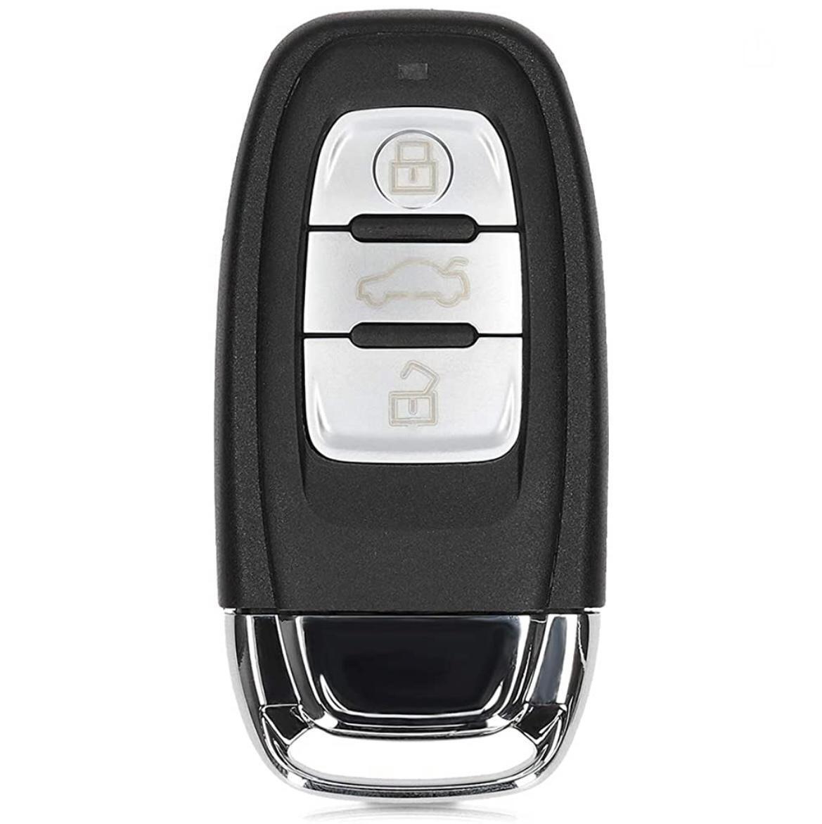 For Audi A6L Q7 Keyless-go Flip Model Upgraded Smart Remote Car Key Fob Shell Case