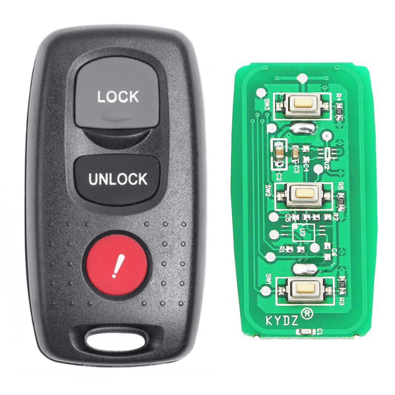 For Mazda 3 6 315MHz FCC KPU41846 Model 41846 3 Button Remote Car Key