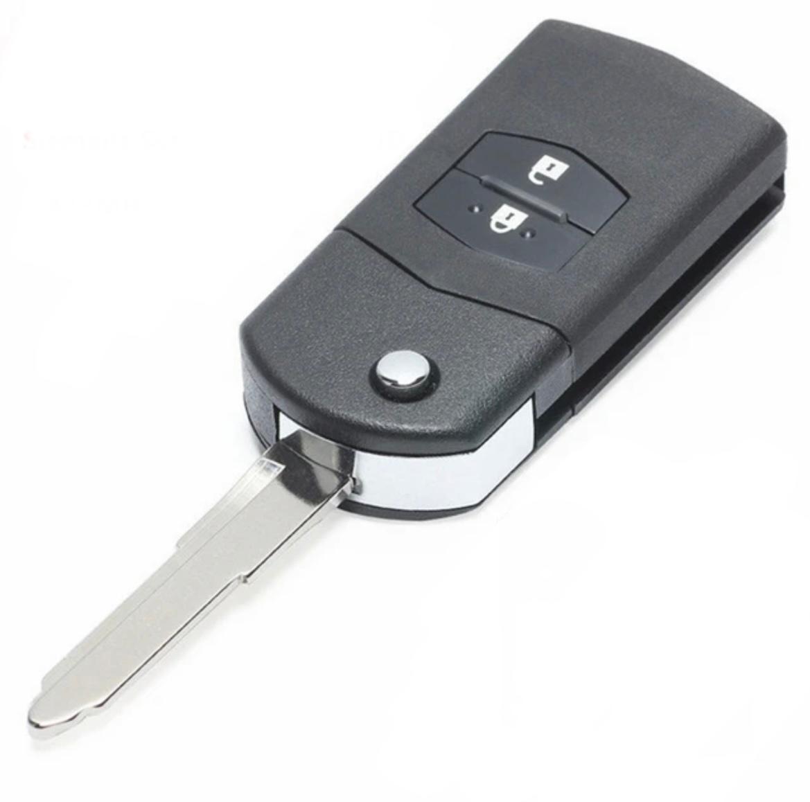 For Mazda 2 3 6 2002-2005 41803 433MHz 4D63 2 Button Remote Car Key Fob