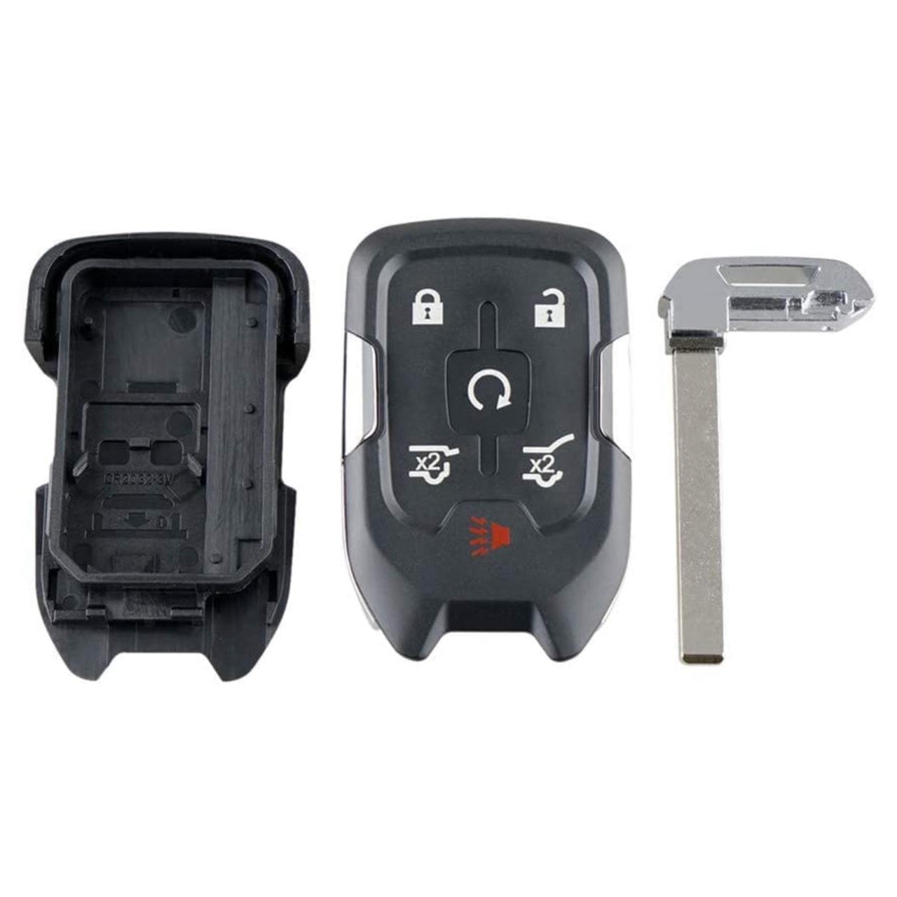 For Chevrolet Suburban Tahoe HYQ1AA 13580802 6 Button Smart Remote Key Case Shell