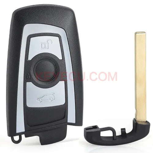 Replacement Smart Remote Key Shell Fob 3 Button for BMW New 5 Series