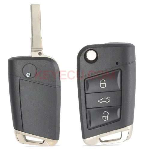 5E0959752 , 5E0 959 752 434MHz MQB 48 Chip for Skoda Octavia 2014 2015 2016 2017 No-Keyless Remote Key Fob